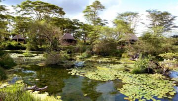 best luxury lodges in Tsavo West National Park