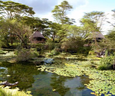 best luxury lodges in Tsavo West National Park