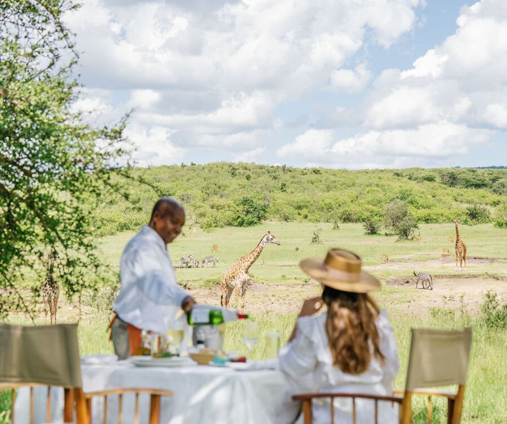 best luxury safari camps in Kenya for foodies